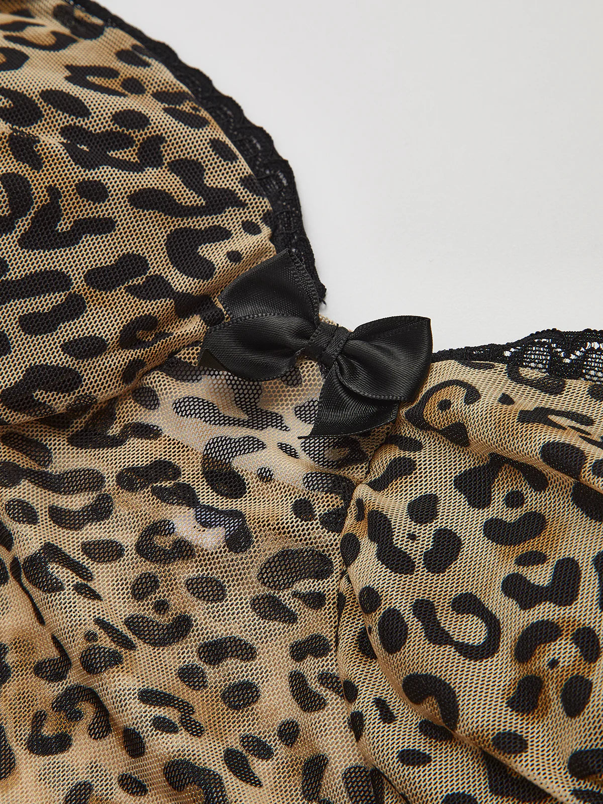 Feline Elegance Sheer Cami