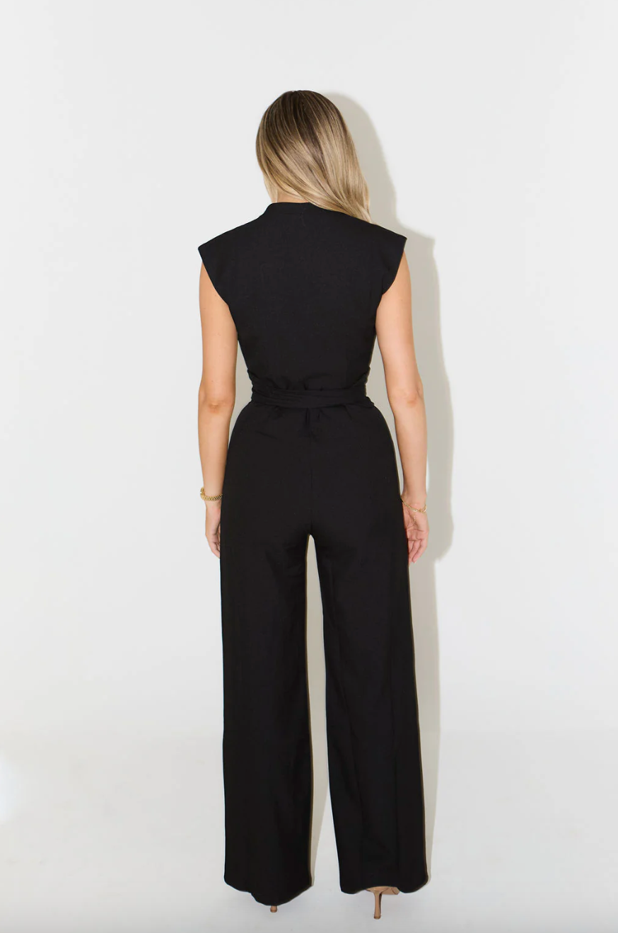 Ava Belt Jumpsuit