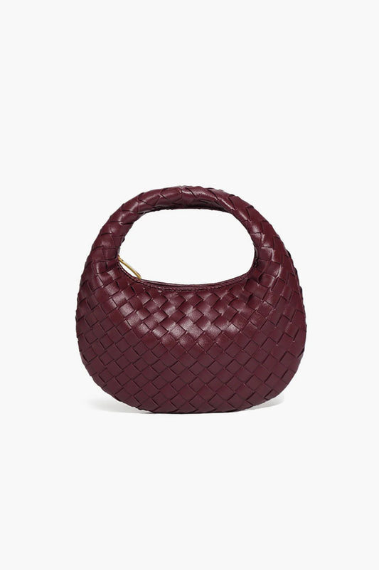 Woven Curve Handbag