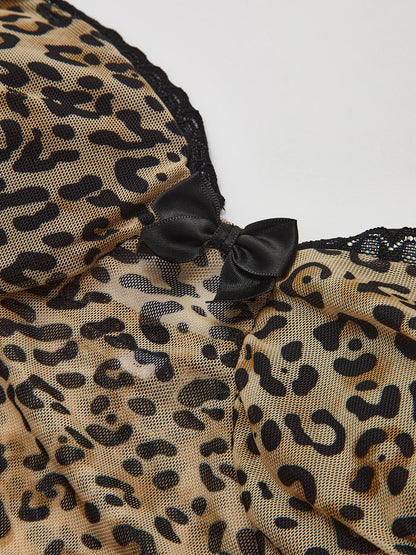 Feline Elegance Sheer Cami
