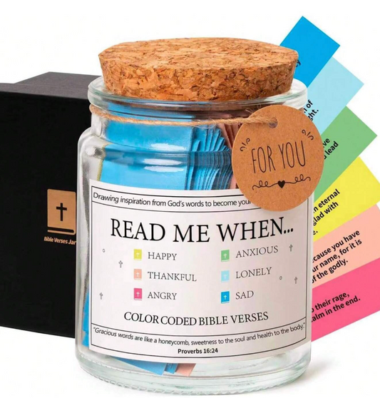 90 Day Bible Verses Jar