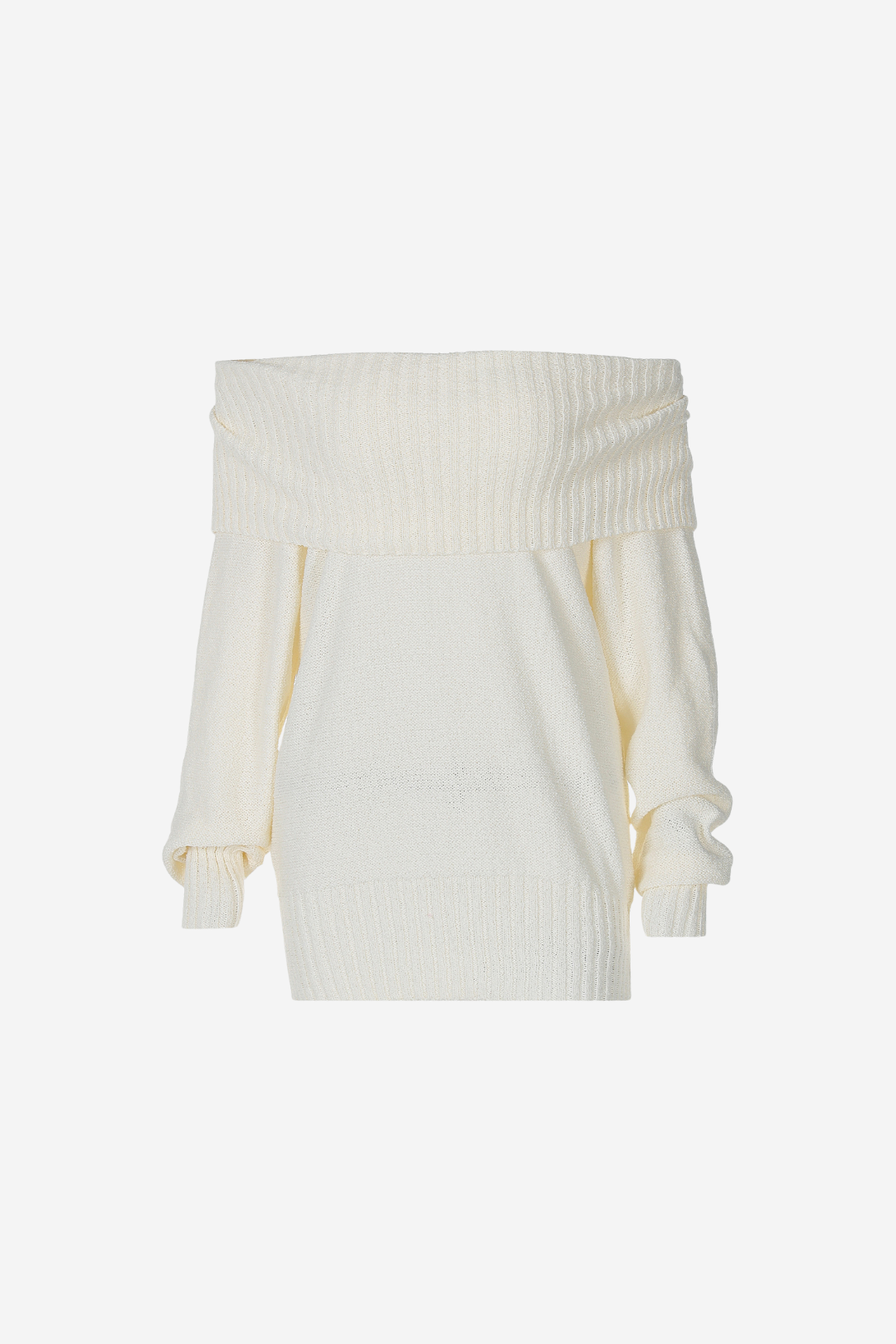 Cozy Off-Shoulder Knit Sweater
