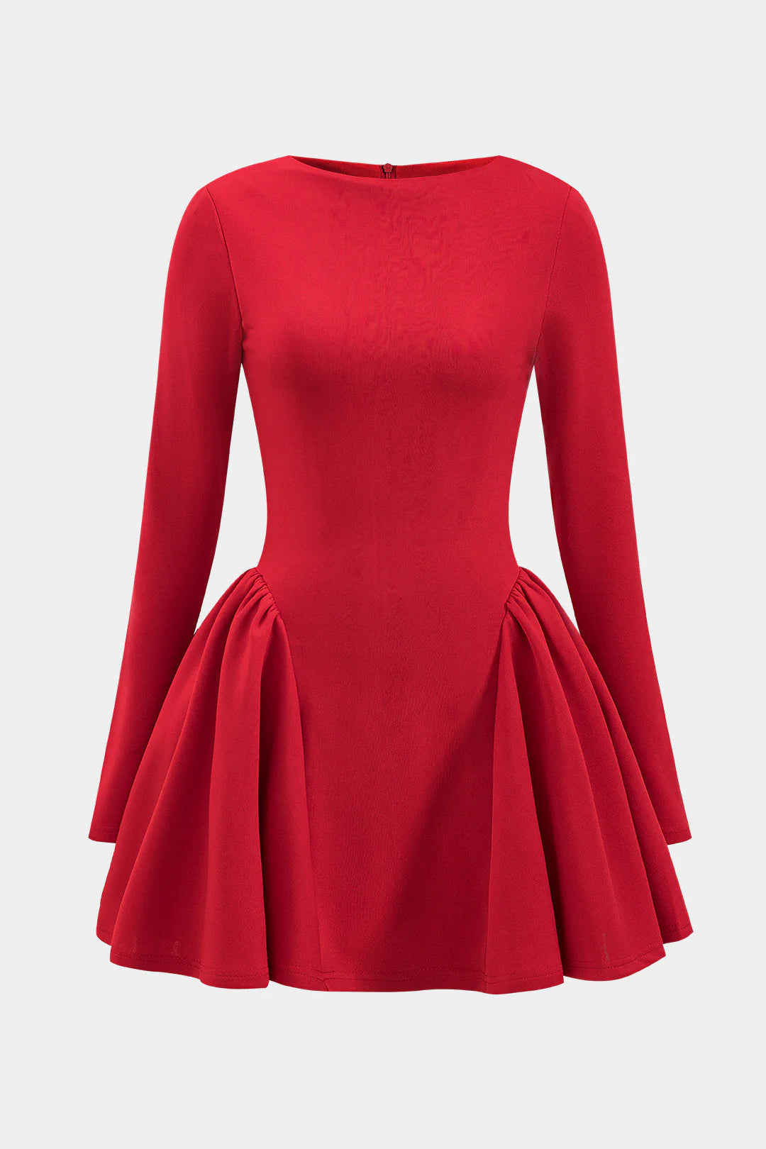 Gianna Red Flare Dress