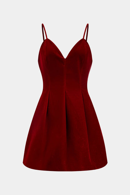 Giulia Velvet Mini Dress